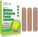 Motion Sickness Patchs for Car and Boat Rides, Ships, Cruise and Airplane & Other Forms of Transport - Travel Essentials, for Adults and Kids (48 Count)