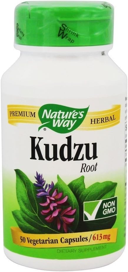 Φύσης Kudzu Ρίζα Χορτοφαγική Κάψα, 50 ct