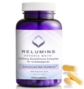 Relumins 1650mg L-Glutathione Complex με Υαλουρονικό Οξύ, Άλφα Λιποϊκό Οξύ, Rose HIPS, Βιταμίνη Ε & Ριβοφλαβίνη – Αντιοξειδωτική Υποστήριξη, Ιδανική για την Επίτευξη Διακοπών, Κατασκευασμένο στις ΗΠΑ – 90 Κάψουλες