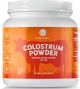 Pure Velvet Colostrum Powder for Gut Health, Bloating, Hair Growth, Immune Support, Bovine Cow Soured Colostrum Protein, Lactoferrin Supplement, Περιέχει γαλακτοκομικά με ανοσοσφαιρίνες (IgG) (10 ουγγιά)
