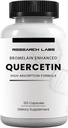 Ερευνητικά Εργαστήρια QuercsalisTM Quercetin w/Bromelain,120 Κάψουλες Veg. Φόρμουλα υψηλής απορρόφησης. Υποστηρίζει την υγεία της καρδιάς, ανοσοποιητικό, Anti-Flare Up, Anti-Oxidant Υγεία