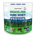 Opportunitas Grass Fed Whey Protein Powder Concentrate - 1 Συστατικό - Καθαρό συμπλήρωμα πρωτεΐνης για το ποτό, smoothie, Shake, Cooking & Bakeing - Μη ΓΤΟ, χωρίς ορμονές & χωρίς γλουτένη - 2,5 lbs