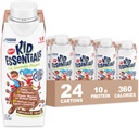 BOOST KID ESSENTIALS (1.5 kcal/mL) Chocolate Craze Nutritional Drink, 10g Protein, Vitamin C, D , B12, and Zinc, 8 Fl Oz (Pack of 24)
