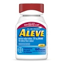 Aleve Gelcaps with Easy Open Arthritis Cap, Naproxen Sodium, Medication for Arthritis Pain, 160 Count