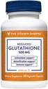 Η βιταμίνη Shoppe Μειωμένη Gluthathione 500MG, αντιοξειδωτικό συμπλήρωμα που υποστηρίζει την ανοσοποιητική & κυτταρική υγεία (60 κάψουλες)