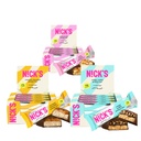 Πακέτο δειγματολήπτης Nick's Swedish Style Protein Bars, Keto Friendly Snack Bars, Χωρίς Προστιθέμενη Ζάχαρη, 5g Collagen, Χαμηλό Καρβίδιο Protein Bar, Χαμηλή Ζάχαρη Count