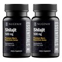 Nugenix Essentials Shilajit Capsals Συμπλήρωμα - 500mg, Τυποποιημένο σε 50% Fulvic Acids, 120 Capsles