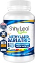Shiny Leaf Methylated Bariatric Multivitamin with Iron 45mg – Once Daily Capsule, ASMBS Compliant Bariatric Vitamins for Gastric Bypass & Gastric Sleeve, for Men & Women, USA Made, GMP – 30 Caps