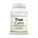 Herbsforever True Calm Κάψουλες Ayurvedic Herbal Formulation Stress Relief Formula Παρέχει ηρεμία και άνετο ύπνο 90 κάψουλες Vege 800 Mg Καθένα