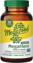 MegaFood MegaFlora Probiotic - Προβιοτικά για τις γυναίκες Digestive Health - Immune Support Supplement - 20 Billion CFU - 14 Strains - Μη ΓΤΟ - Χορτοφαγικά - 90 Mini Capsles (90 Servings)