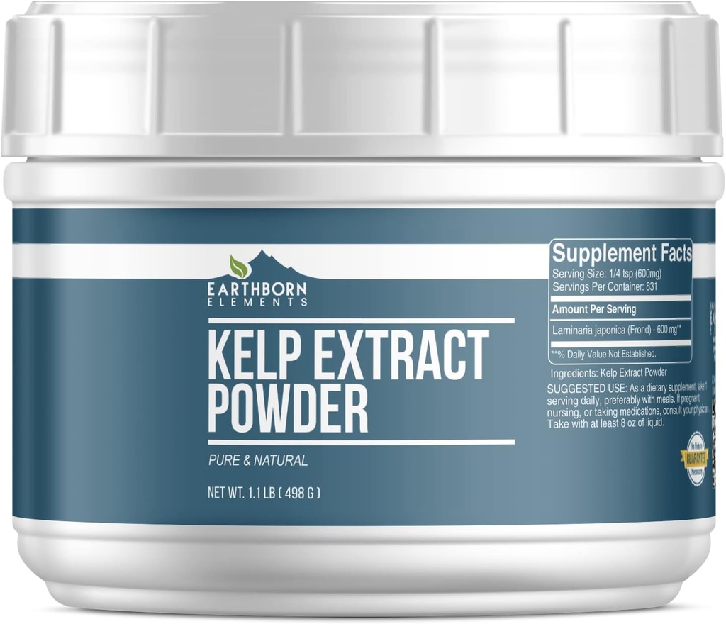 Earthborn στοιχεία Kelp Extract σκόνη 1.1 lb, καθαρό & φυσικό, Superfood