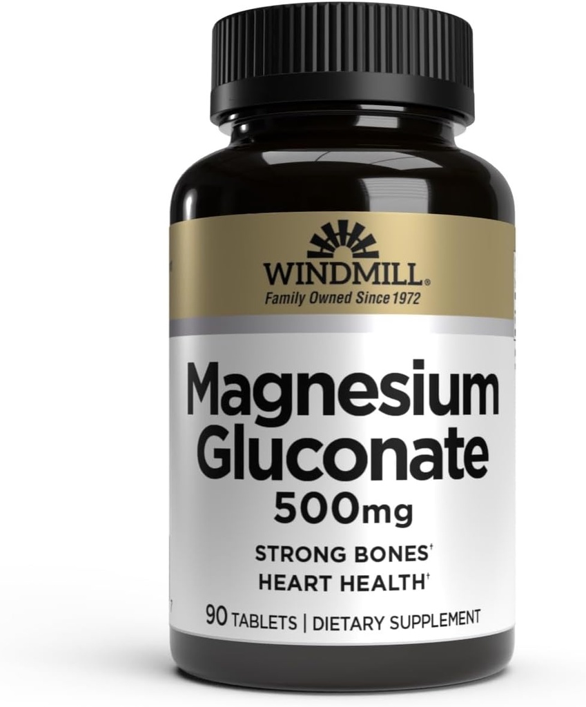 Magnesium Gluconate 500 Mg 90 Tb - From Windmill