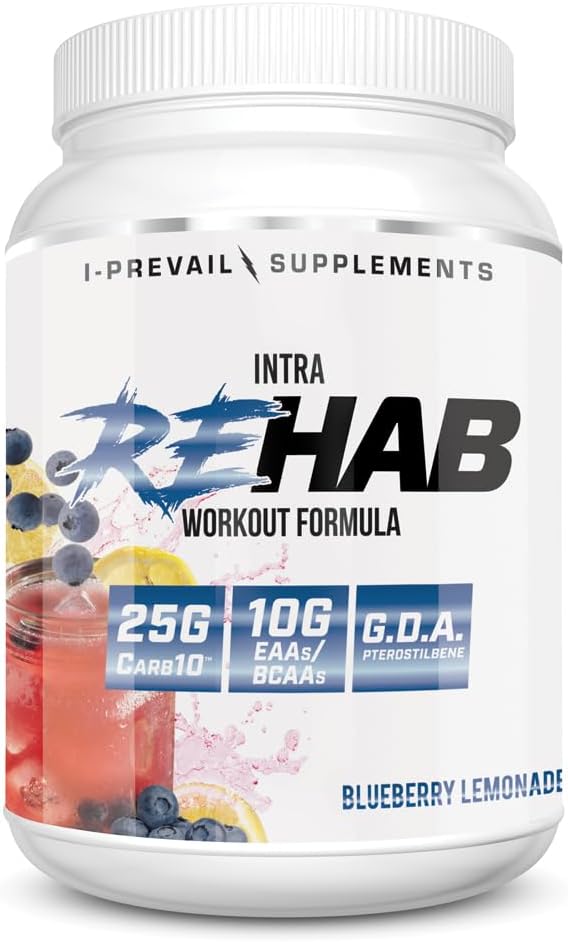 Rehab υψηλής απόδοσης Intraworkout Formula 10g BCAA & EAA – Carb10 