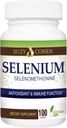 Suzy Cohen Selenium συμπλήρωμα 200 mcg, Διατήρηση της υγιούς καρδιάς, ανοσοποιητικό σύστημα, Θυρεοειδές υποστήριξης, λειτουργία του προστάτη, Φιλικό για την κοιλιά χημικού οξέος, υψηλής βιοδιαθέσιμης, 100 Veg κάψουλα