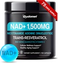 NAD+ με Trans-Reεσβερατρόλη, κόκκινο κρασί, Quercetin & βιταμίνη C – Υποστηρίζει Cellular Wellness & Healthy γήρανση-150 κάψουλες-Made in The USA
