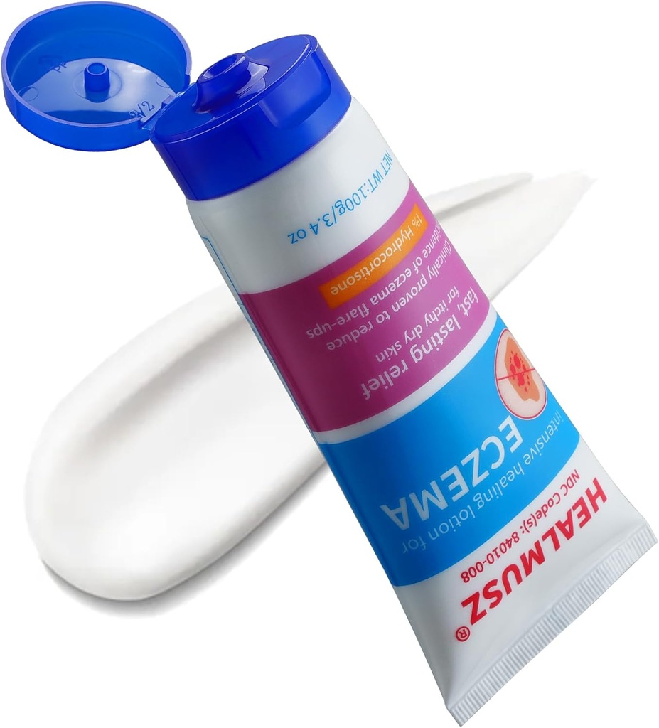 Κρέμα Θεραπείας Εczema HEALMUSZ με 1% Υδροκορτιζόνη και 0, 5% Νιφεδιπίνη 3, 40 Ουγγιά Θεραπεία Εczema. Αναβάθμιση, αποκλειστική πώληση