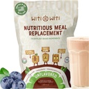 WitiWiti Vegan Meal Replacement, Unlavored - Plant Based Protein Powder 23g - Superfood, Greens, Prebiotics, Vitamins and Minerals - Dairy&Gluten Free - Όλα σε ένα Shake for Women & Men, 15 Svgs