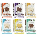 Power Crunch Protein Wafer Bars, Variety Pack, σε 6 Γεύσεις 1.4 Ουγγιά Bars (30 Count). Σνακ υψηλής πρωτεΐνης με γευστική γεύση