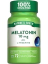 Nature's Truth Melatonin 10 mg + L- Theanine 