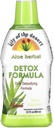 Lily Of The Desert Aloe Vera Herbal Detox Formula - Χυμός αλόης Βέρα με Γαϊδουράγκαθο Γάλα, Slippery Elm, Burdock Root, Dandelion Root, και Echinacea για την υγεία των ούλων, την υποστήριξη του ήπατος, και την ευεξία, 32 Oz