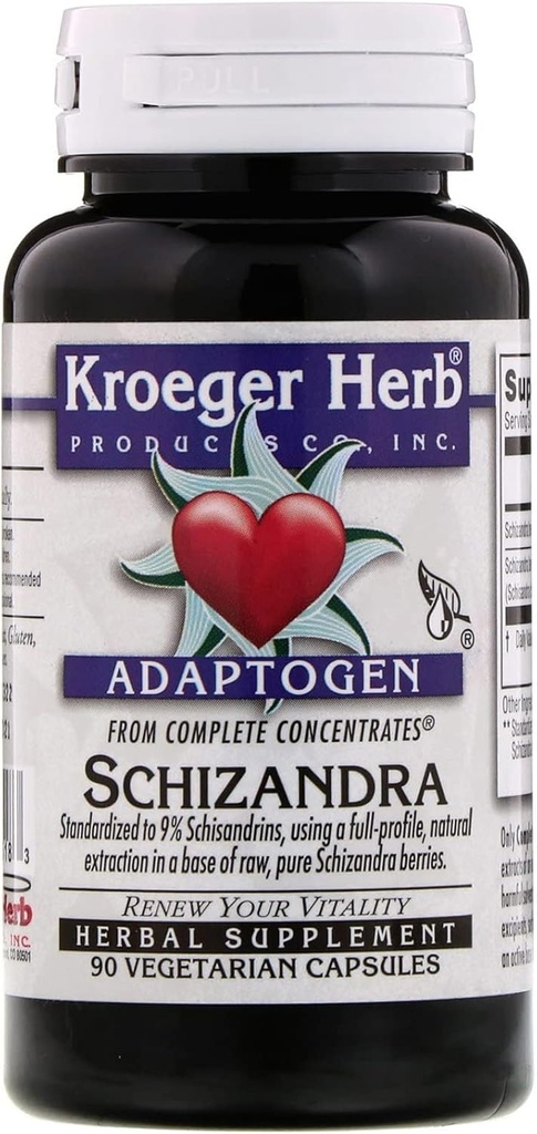 Kroeger Herb Schizandra Πλήρης 90 Cap