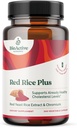 BIOACTIVE NUTRIENTS Red Rice Plus συμπλήρωμα- 240 κάψουλες λαχανικών - ιδιόκτητη ανάμειξη του Κουρκουμά, μαύρο πιπέρι, πιπέρι καγιέν, ρίζα τζίντζερ, και δενδρολίβανο - υποστήριξη χοληστερόλης