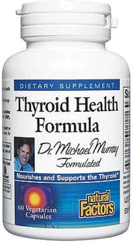Φυσικοί Παράγοντες - Thyroid Φόρμουλα Υγείας, Διατροφική Υποστήριξη για το Thyroid Gland, 60 κάψουλες χορτοφάγων