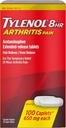 Tylenol 8 HR Αρθρίτιδα Πόνος Αιχμές, 650mg - 100 ct, Συσκευασία των 4
