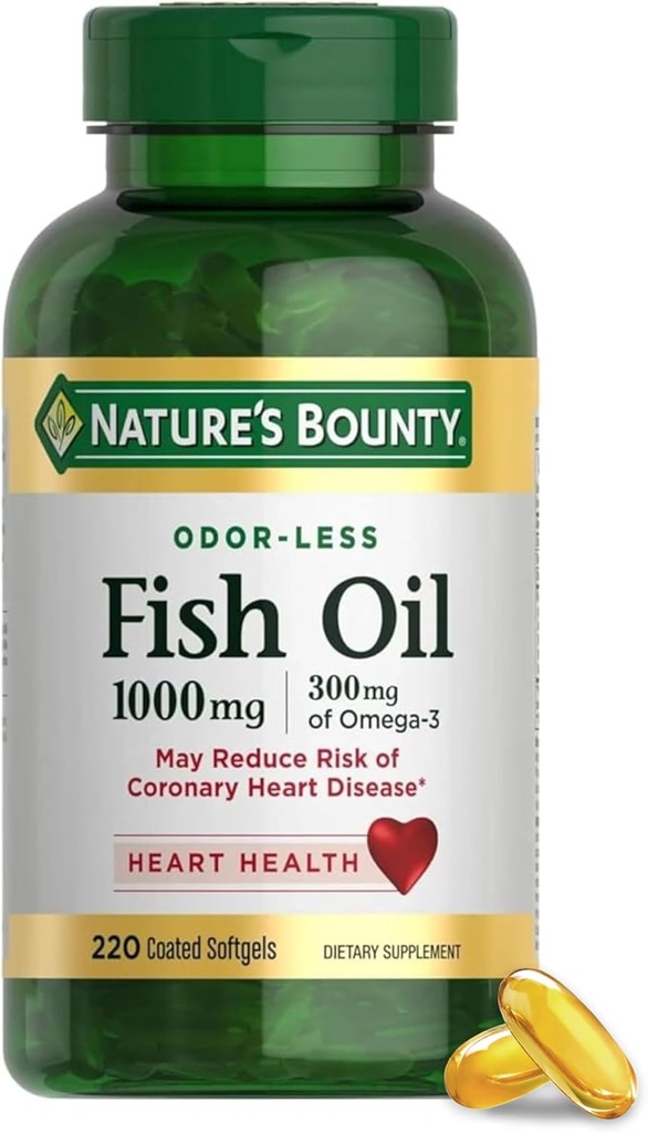 Nature's Bounty Fish Oil, 220 Count