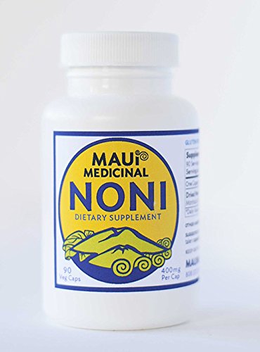 Kona Noni 90 Vcaps 400mg ανά κάψουλα Βιολογικά Ολόκληρα Φρούτα
