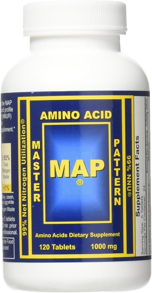 Χάρτης 2 X Master Amino Acid Pattern 1000mg Μυϊκό κτίριο