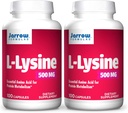 Jarrow Formulas L-Lysine, Βοηθάει στον Μεταβολισμό Πρωτεΐνης, 500 Mg, 100 Count (πακέτο του 2)