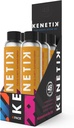 KENETIK Ketone Drink Mix, Exogenous Ketones Blend, Keto, Caffeine & Sugar Free, Vegan Supplement For Clean Energy & Mental Focus, Coffee Alternative with D-BHB - Pineapple Passionfruit Flavor, 6PK