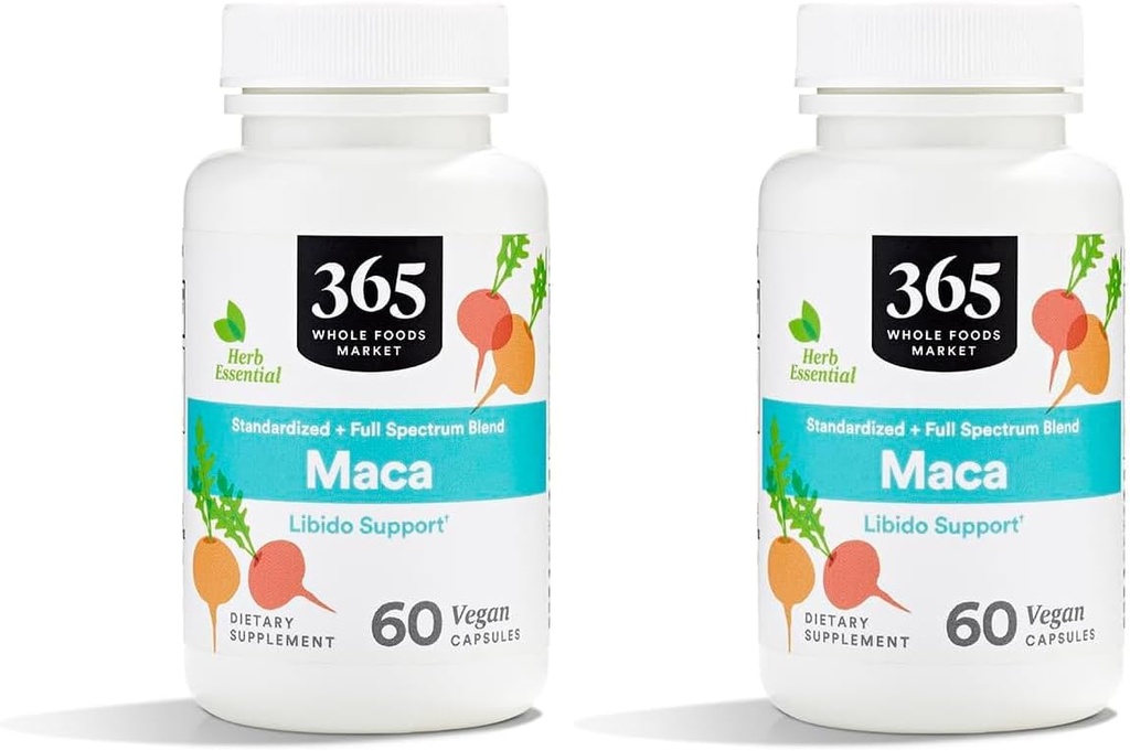 365 από το Whole Foods Market Maca, 60 CT (πακέτο του 2)