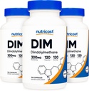 Nutricost DIM (Diindolylmethane) 300mg, 120 Capsules with BioPerine (3 Bottles)