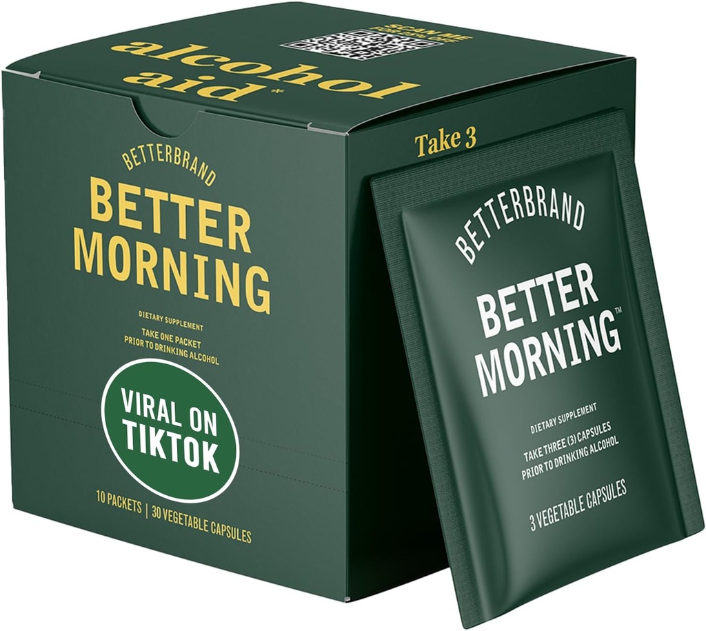 Betterbrand BetterPρωινό Όλα τα φυσικά συστατικά συμπεριλαμβανομένου DHM 