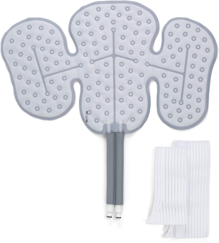 Ossur Cold Rush Therapy Hip Pad | Best Ice Pack for Surgery | Works with Ice Machine for Hip After Surgery | Includes Hose Connectors & Elastic Straps (Left)