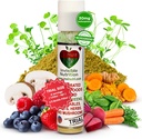 InviNutri Superfood Σκόνη για Picky Eaters – Αισθητήρας-Φιλικός, 40x Nutrient-Rich, 30mg Sulforafane – Βιολογικά Μικροπράσινα, Φρούτα & Veggies – Αναμειγνύεται αόρατα στα περισσότερα γεύματα - Trial Portion