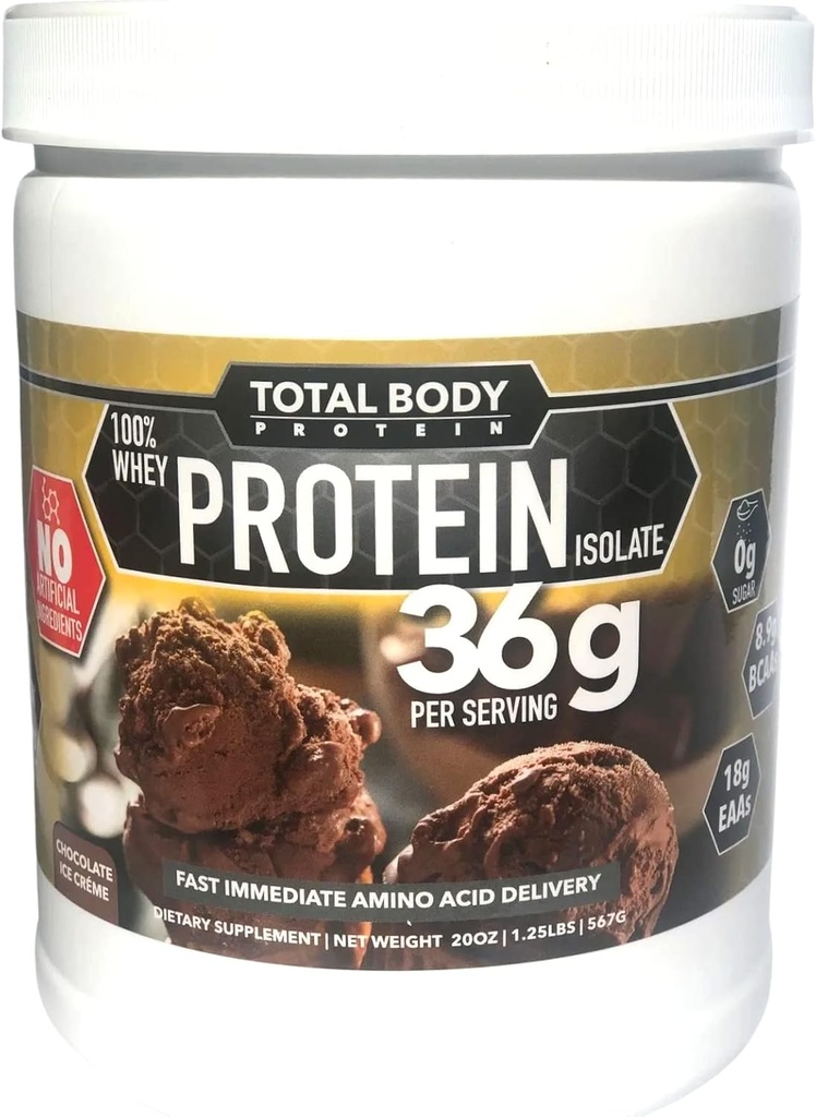 100% Whey Protein Isolate-No Artificial Ingredients-Gluten Free, Λακτόζη Χωρίς, Complete Amino Acid Προφίλ-Supports μυϊκή ανάπτυξη & ανάκτηση-36g καθαρή πρωτεΐνη ανά υπηρεσία-