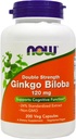 Ginkgo Biloba 120mg 200 VegiCaps (Pack of 2)
