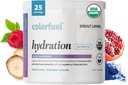 Sproout Living, Colorfuel Hydration Powder Mix, Organic Superfoods + Adaptogens 