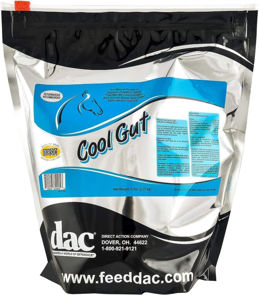 DAC Cool Gut, Ulcer θεραπεία για τα άλογα, 5 lb