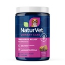 NaturVet – Cranberry Relief Plus Echinacea – Βοηθά στην υποστήριξη ενός υγιούς ουροποιητικού & ανοσοποιητικού συστήματος – 120 μαλακά μάσημα