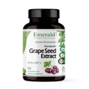 EMERALD LABS European Grape Seed Extract - Αντιοξειδωτικό & ανοσοποιητικό συμπλήρωμα υποστήριξης - Υποστηρίζει υγιή ροή αίματος - 90 κάψουλες λαχανικών (90-Ημέρα προσφοράς)