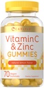 Carlyle Βιταμίνη C και Gummies ψευδάργυρου 