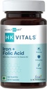 Σιδήρου + Folic Acid συμπλήρωμα, με ψευδάργυρο, βιταμίνη C & βιταμίνη B12, υποστηρίζει κτίριο αίματος, ανοσία και ενέργεια, 60 δισκία φολικό οξύ σιδήρου