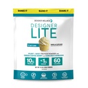 Designer Wellness, Designer Lite, Low Calorie Natural Protein, Prebiotic Fiber, Key Vitamins & Minerals, Vanilla Cupcake, 25.6 Ounces