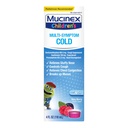 Mucinex Children's Multi-Symptom Cold Relief Liquid- Relieves Stuffy Nose, Chest Conpostion, Cough & Mucus, Reventorant & Cuff Suppressant με Dextromethorphan, Guaifenesin, Phenylefrine, 4 oz.