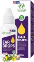Natural Ear Drops for Ear Μόλυνση – Ομοιοπαθητικά Eardrops για Ενήλικες, Παιδιά, Μωρό, & Κατοικίδια – Ανακουφίζει Ear Aches, Swimmer's Ear, & Loosens Wax – Kids Safe Ear Health Made in USA