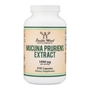 Mucuna Pruriens Extract Κάψουλες - συμπλήρωμα ενίσχυσης της ντοπαμίνης - 210 Count, 1.000mg ανά υπηρεσία, 20% (από Velvet Bean) (για υποστήριξη Mood και κίνητρο) Τρίτο μέρος δοκιμαστεί από Double Wood